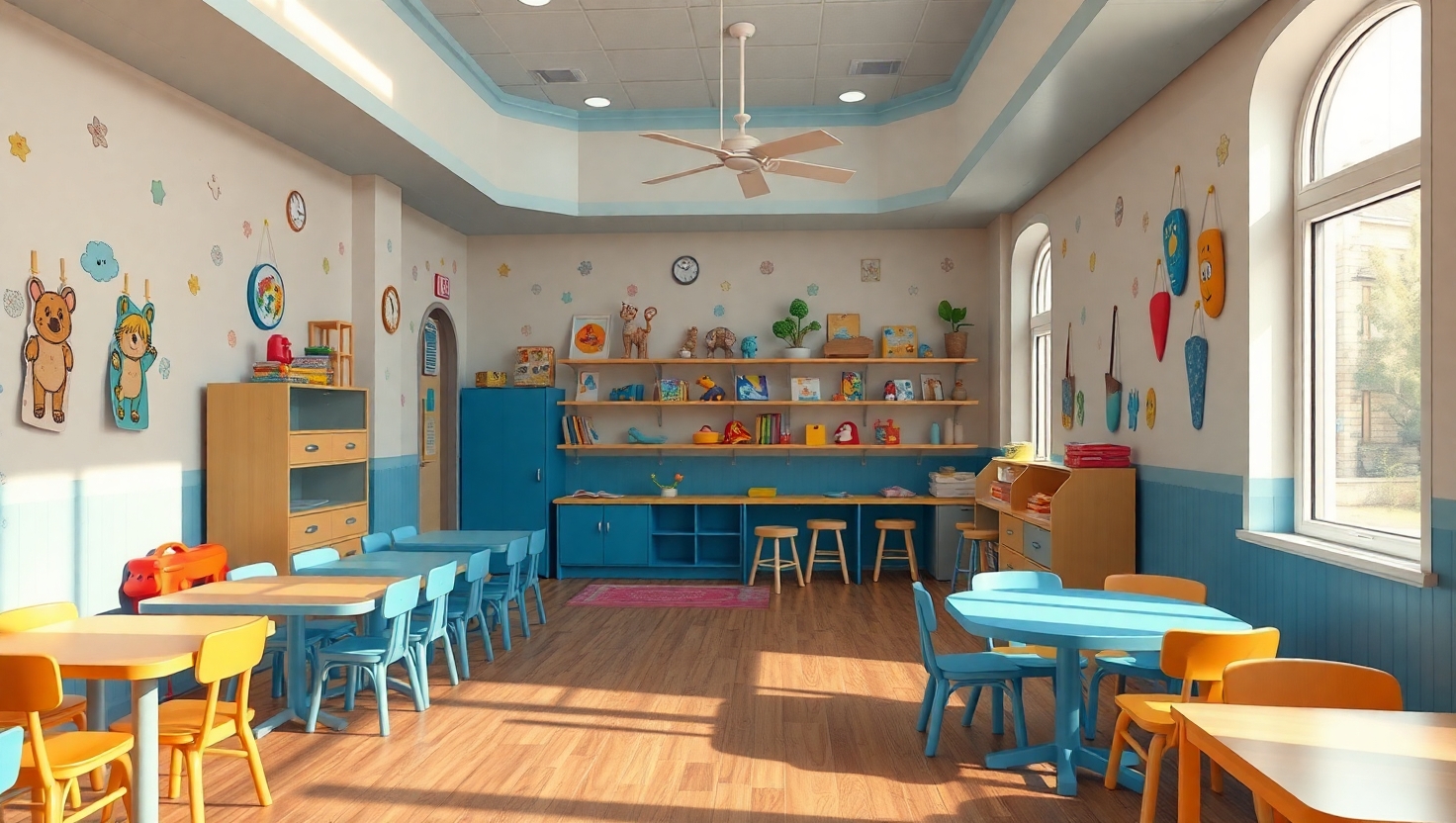 Выпуской 4 и 9 класса с ведущим